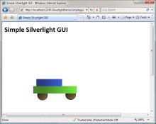 Simple Silverlight App in PHP